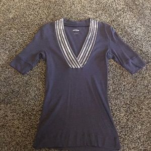 Grey t-shirt from Express